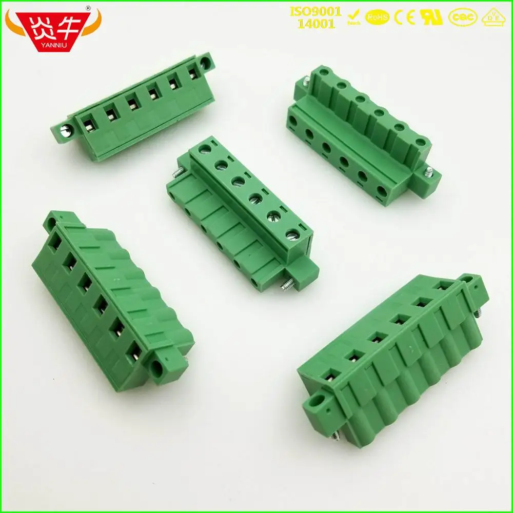 KF2EDGKM 7 62 2P ~ 12P разъем PCB плагин клеммный блок 2EDGKM мм 2PIN 12PIN GMSTB 2 5 STF 1858769 PHOENIX