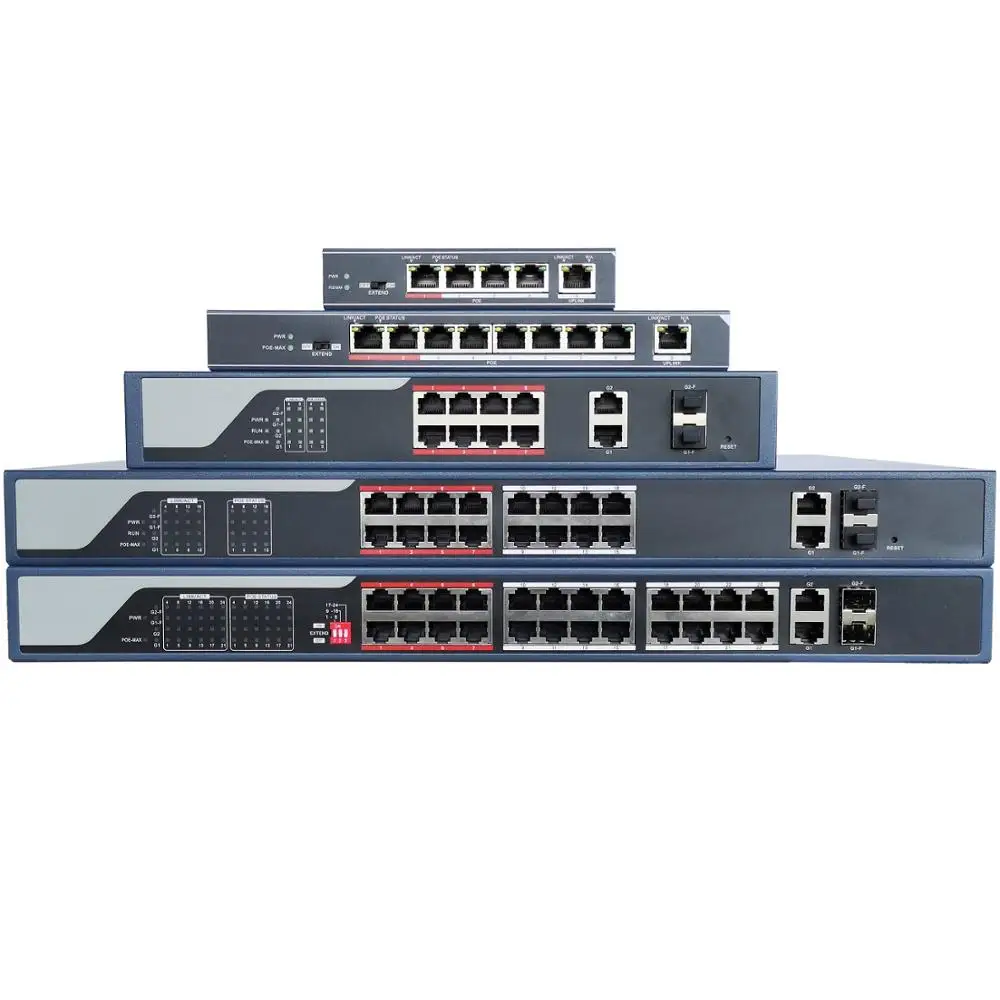 

HIK with logo 4CH 8CH 16CH 24CH POE Network Switch, POE LAN Swtich, DS-3E0105P-E DS-3E0109P-E DS-3E0318P-E DS-3E0326P-E