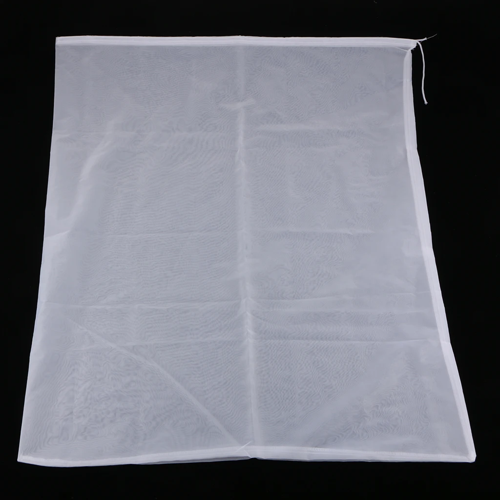 

Milk Fine Nylon Strainer Bag Juices Cheese Filter Mesh Cloth 80x80cm/31.49x31.49''