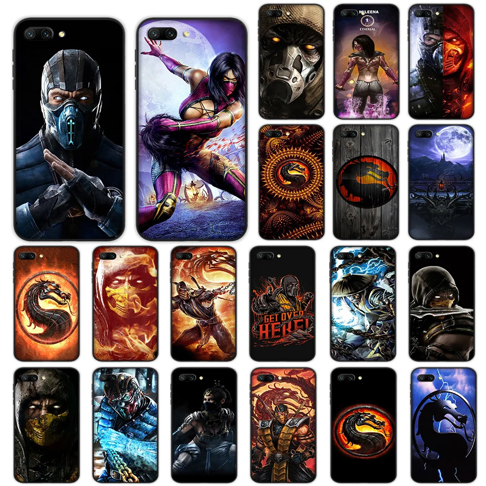 

Mortal Kombat Soft Case for Huawei Honor Note 10 9 Lite 8X 7A 3GB Pro Y6 Y7 Y9 Prime Nova 3 Cover