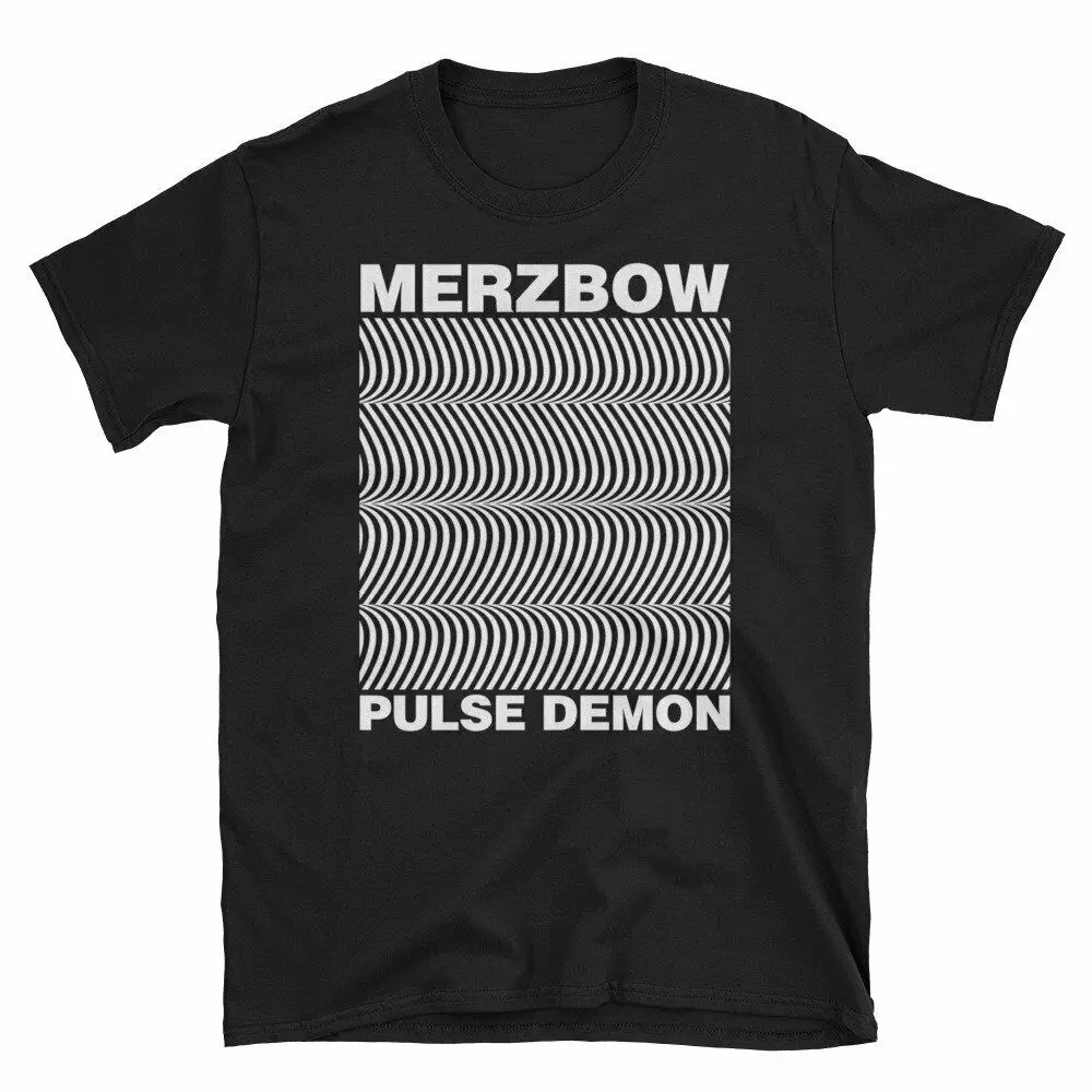 Футболка Merzbow-Pulse Demon noise Industrial2019 модный бренд 100% хлопок футболки с круглым вырезом