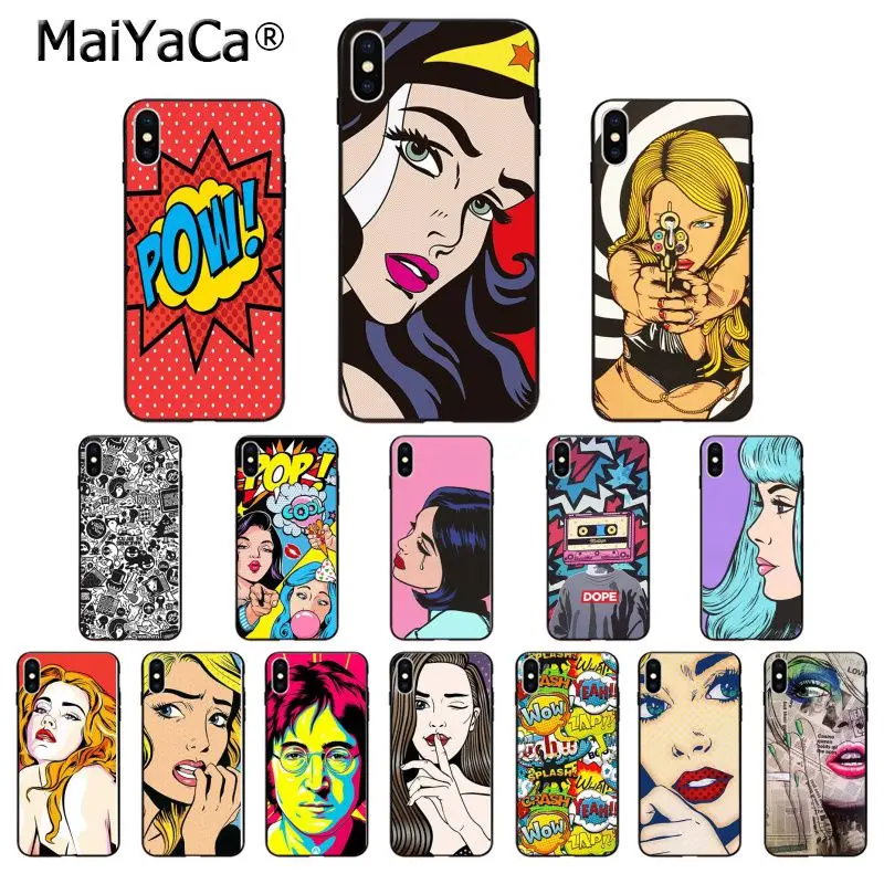 Мягкий силиконовый чехол MaiYaCa для Apple iPhone 8 7 6 6S Plus X XS MAX 5 5S SE XR|Чехлы-накладки| |