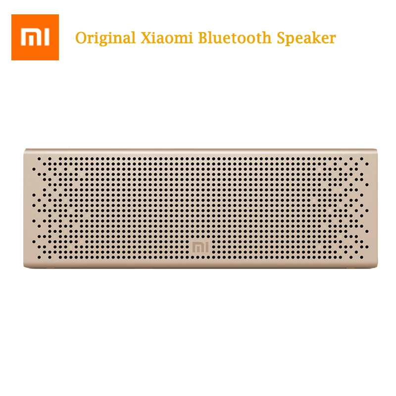 

Original Xiaomi Bluetooth 4.0 Speaker Wireless Portable Stereo Mini SoundBox Square Box loudspeaker for Smartphone Computer