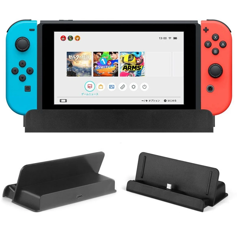 

1 PC USB Type-C Charging Dock Station Cradle Charger Stand Holder For Nintendo Switch