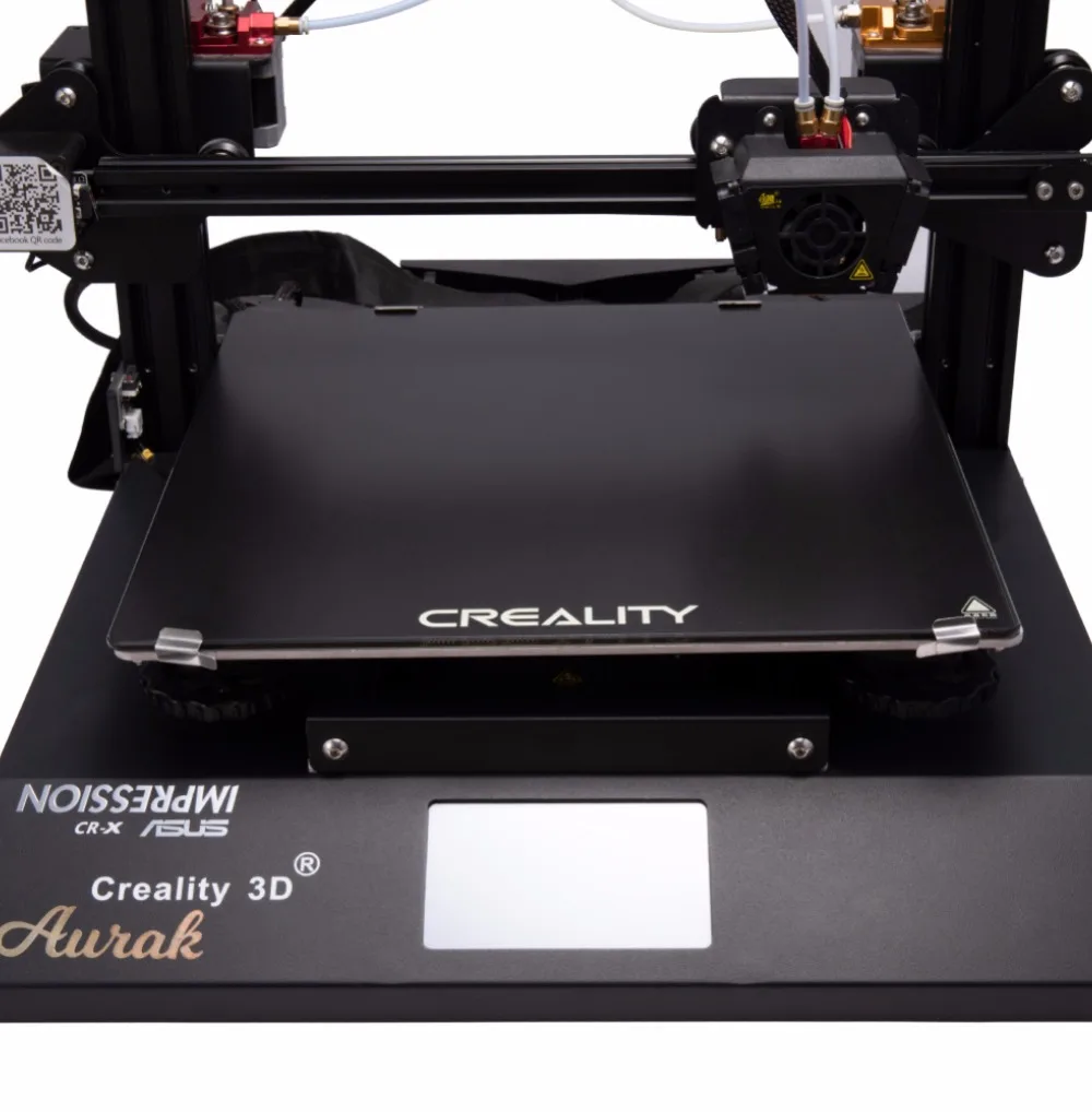 CREALITY 3d принтер CR-10S PRO/CR-X черный карбоновый кремниевый Кристалл сборка платформенной платформой 310*320 мм для CR-10S PRO/CR-X