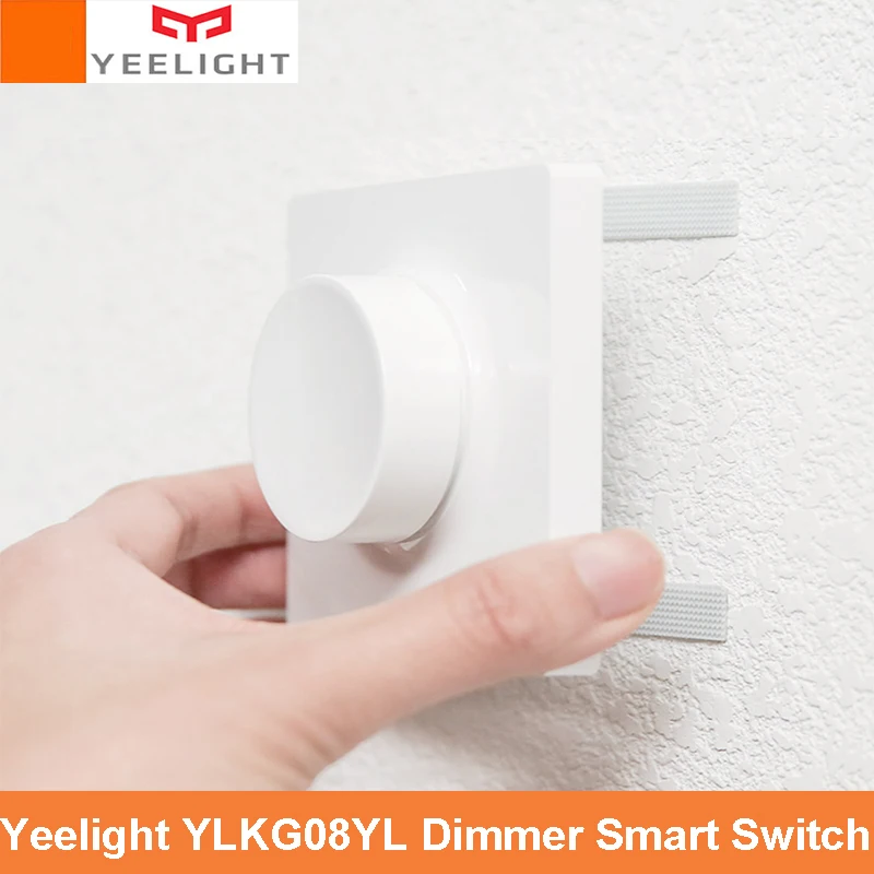 

Original Yeelight YLKG08YL Home Placement Smart Dimmer Switch Intelligent Adjustment Off Light Still Work