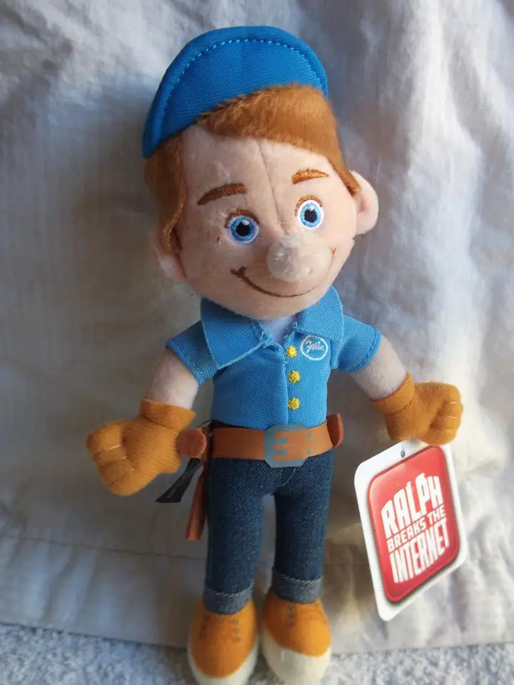 New Wreck It Ralph Ralph Breaks The Internet Fix It Felix Vanellope Yesss Shank Plush Toy Aliexpress