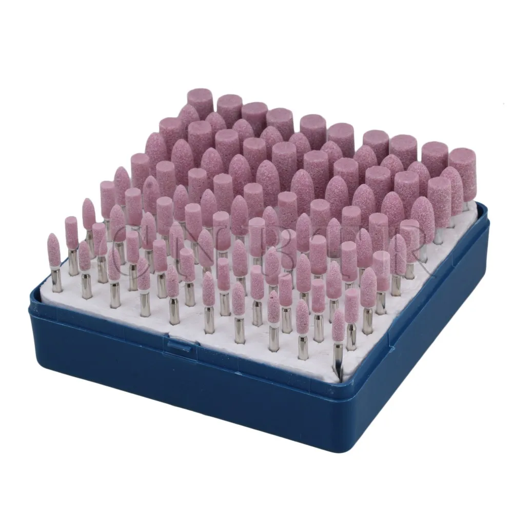 CNBTR 100PCS Mounted Grinding Stone Polishing Grinder Drill Bitsin