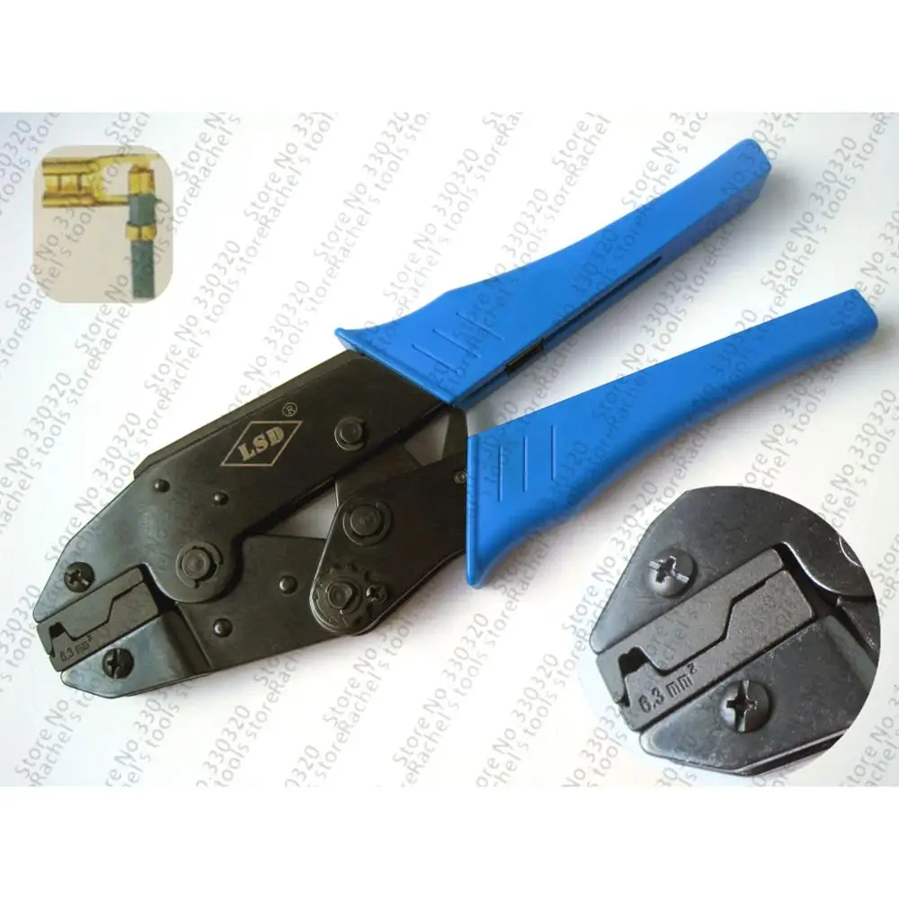 

Ratchet Style Crimping Tool for Flag Terminals LS-06FL