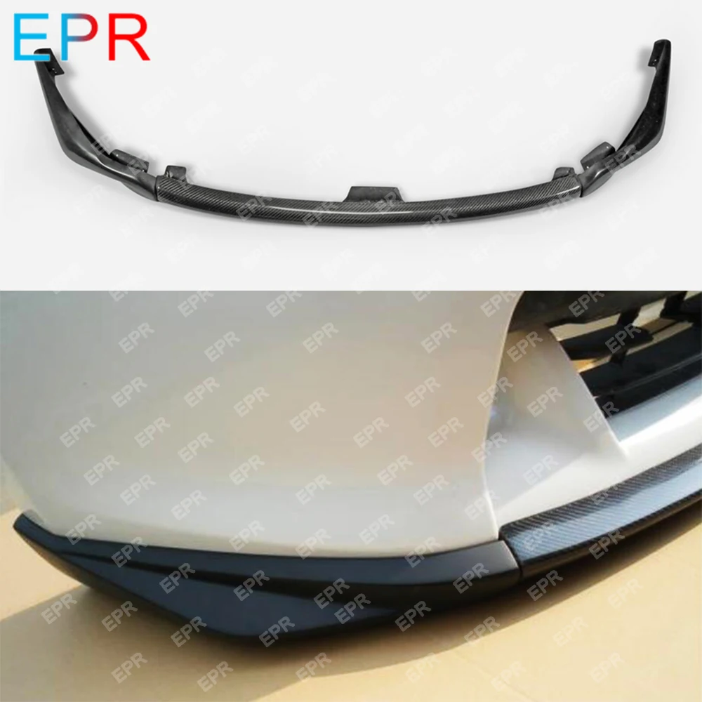 For Nissan 370Z Z34 (2009-2012) Zenki Early Model JDM Glass Fiber Front Lip (Pre-facelift)Tuning Part For 370Z Carbon Lip Racing