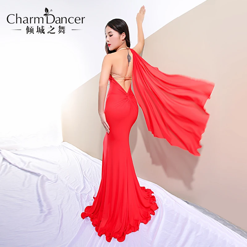 

Newest!! Belly dance costume dress for women belly dance performance wear belly dance dress for lady girl ZM209