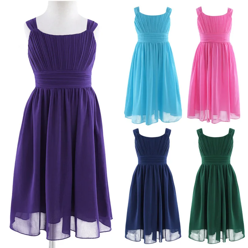 4-14Y Infant Kids Girls First Communion Flower Lace Dress Ball Gown Prom Formal Dress for Party and Wedding Bridesmaid girls dress maxi dress princess costume kids clothes
