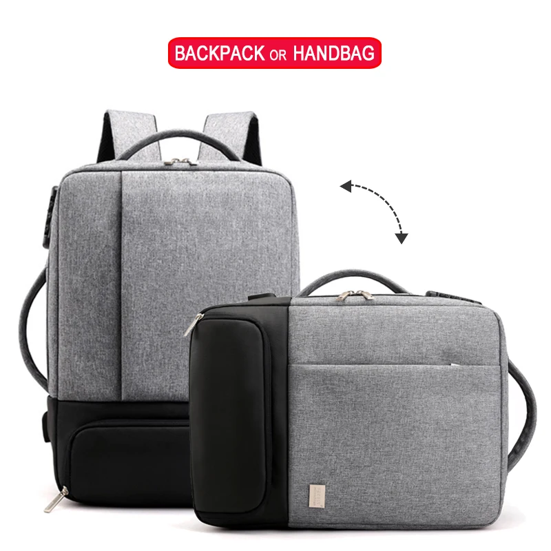 School Backpack For Men Women Anti Theft Backpack 15.6 Laptop Bag Male Boy Girls Student USB Back Pack Travel Business Rucksack