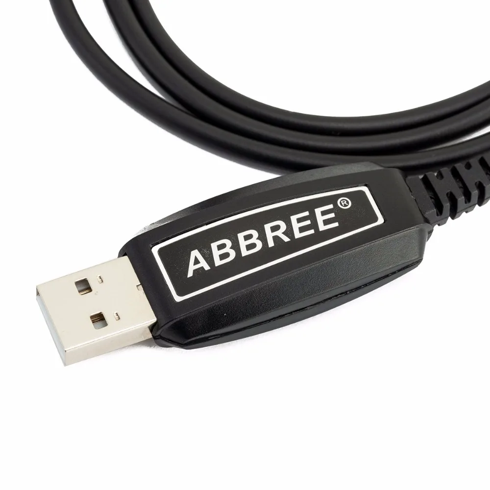 ABBREE USB Кабель для программирования Win XP/Win7/Win8/Win10 для Abbree AR-F6 AR-889G TYT QuanSheng Wouxun CB Ham портативная рация