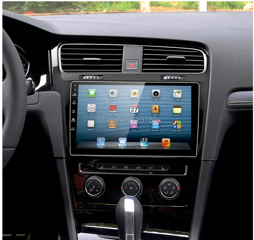 Discount 4G RAM 10.1 inch Android 8.0 Car GPS Navigation System Auto Radio Audio Player Multimedia Stereo Media for Volkswagen VW Golf 7 21