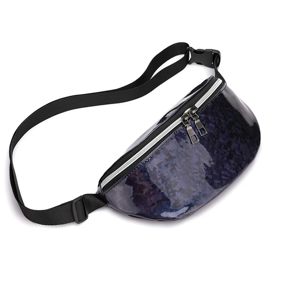 

Woman Students Waist Bag Fashion Outdoor Sports Zipper Messenger Chest Bags marsupio donna waist packs bag women bolsa cintura