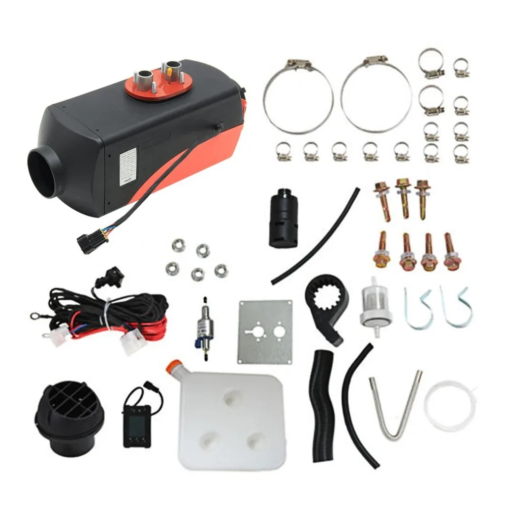 Car Warmer 12V 5000W Air Diesel Heater With LCD Switch For Cars Trucks Yachts Boats Motor Homes