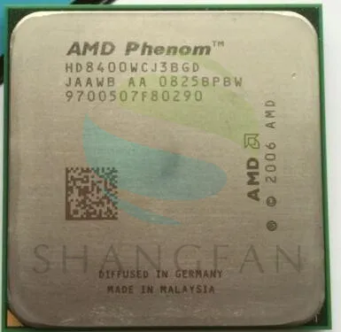 AMD Phenom X3 8400 трехъядерный настольный процессор 2,1 ГГц HD8400WCJ3BGD Socket AM2+/940pin