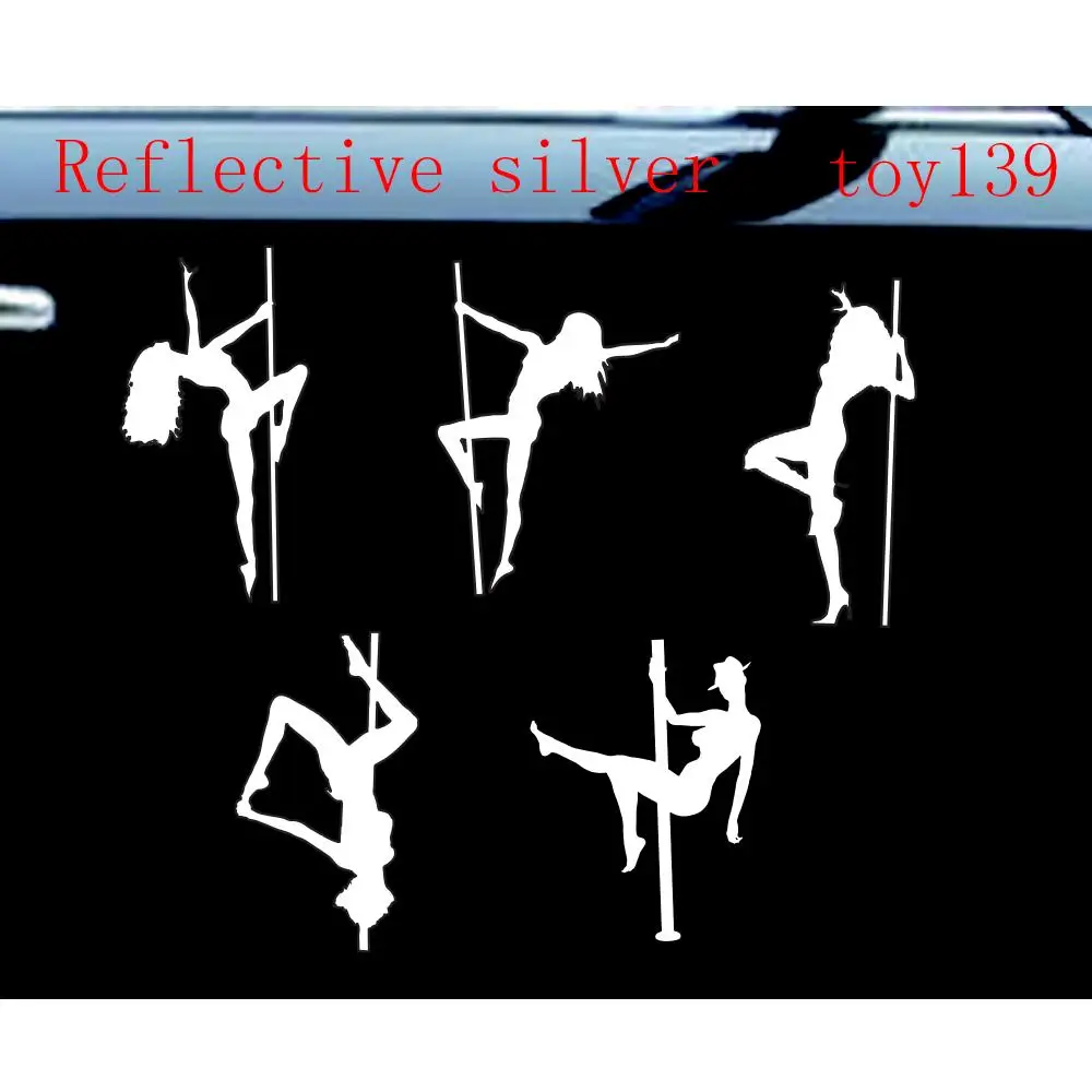 NetCat /Pole dance sexy hot girl забавные автомобильные наклейки/Водонепроницаемые/кузова