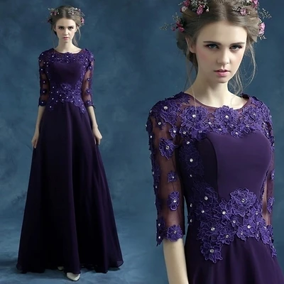 azul violeta y negro madre de la novia vestido mae da noiva novias