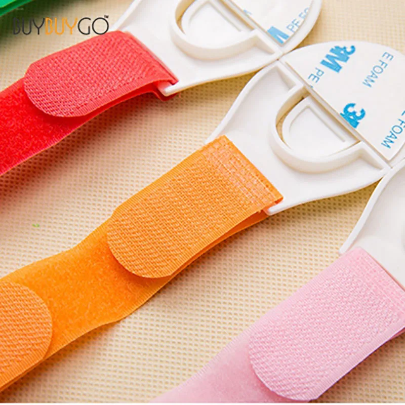 10pcs/lot  5 Color Cabinet Locks Colorful Cabinet Door Drawers Plastic Lengthened Safety Guards for Kids Child Lock Baby Safety