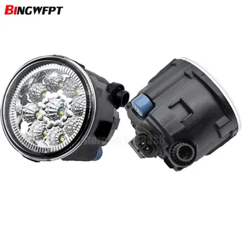 

2x Front Fog Lights For NISSAN Tiida Saloon SC11X 2006-2011 2012 Car Styling Right+Left H11 Halogen 12V 55W Bulb Assembly