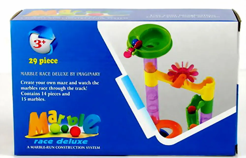 

29blocks windmill gear marble race beadsball runningDIYbuilding blocks oller coaster game kids classic learning educational toys