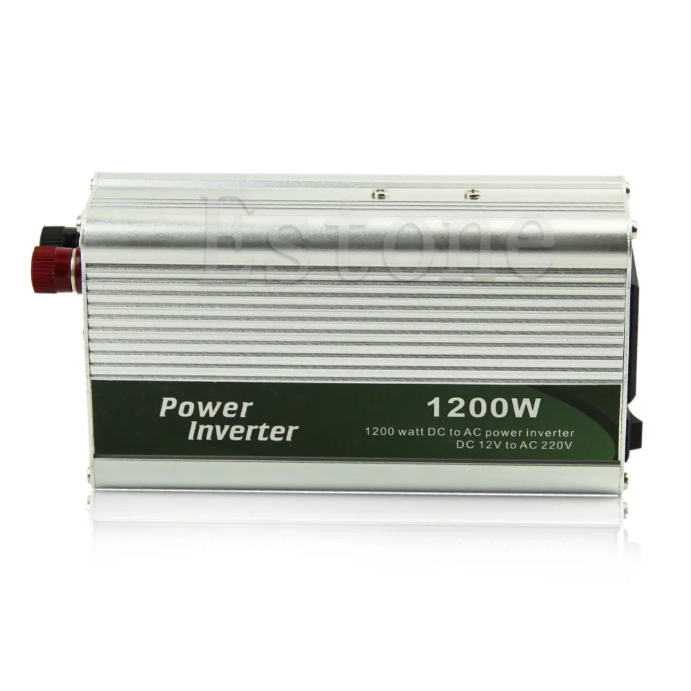 1200W DC 12V дo AC 220V Автомобильный Мощность инвертор Зарядное устройство конвертер для электронных-Y103