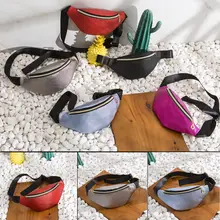 Новая черная кожаная поясная Сумка-Мужская поясная сумка-Женский кошелек на бедрах дорожная сумка