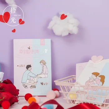 

30 Sheets/Set Novelty Happy Valentine's Day Postcard Greeting Card Message Card Birthday Gift Card