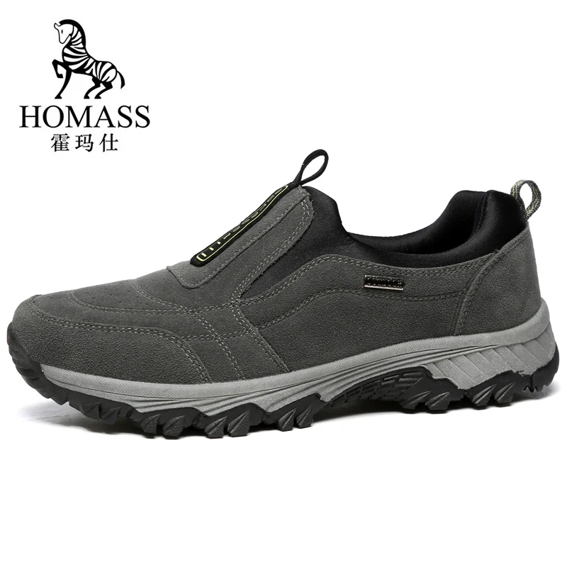 

2018 Autumn Winter Shoes Man Breathable Comfortable Hiking Shoes Men Big Size 39-45 Slip on Sneakers Anti-slip Safety Work Shoes