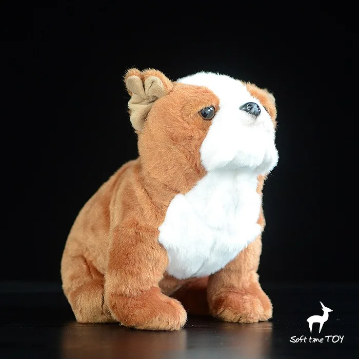 

Kids Toys Stuffed Animal Bulldog Doll Toy Plush Kawaii Dolls Birthday Gifts