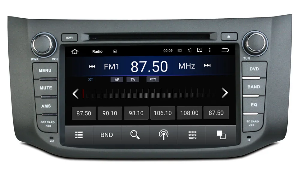 Perfect 9" Android Car DVD Player with GPS WIFI,Audio Radio Stereo,Car multimedia for NISSAN SYLPHY 2012/Sentra/Pulsar/Bluebird Sylphy 3