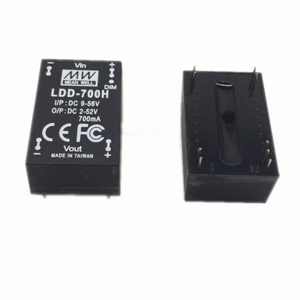 Светодиодный понижающий драйвер Meanwell LDD 500H 700H 1000H DC постоянного