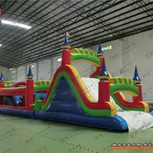 Гигантские надувные препятствия на продажу Современные Последние взрослые гигантские надувные препятствия