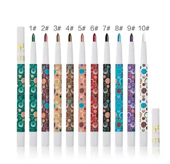 

Brand Huamianli 10Colors can choose Eye Shadow Pigment Kit Waterproof Shimmer Matte Eyeshadow Pencil net 0.6g 10pcs/lots