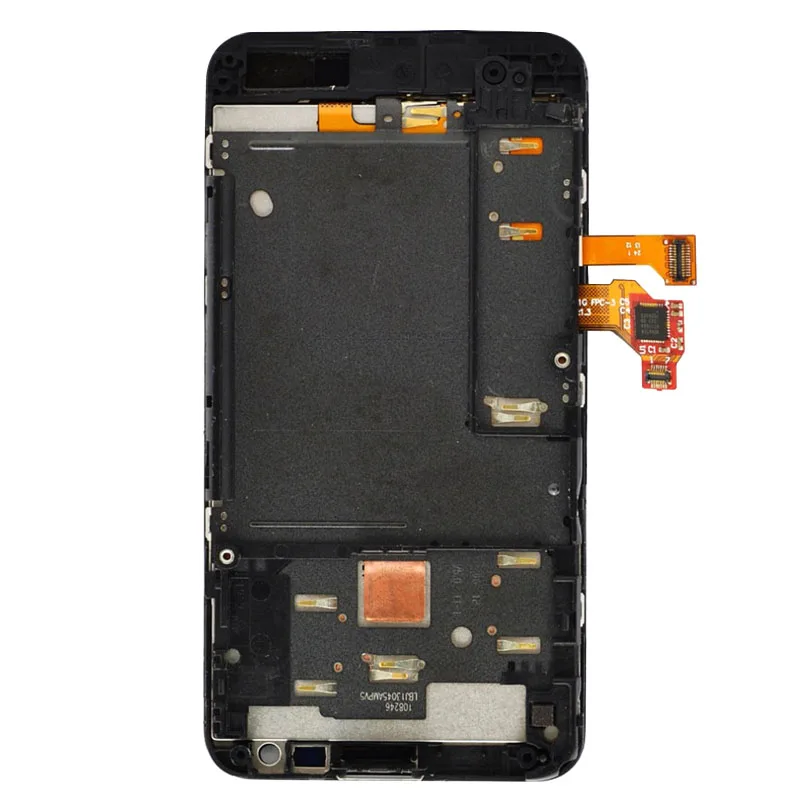 

SZMUGUA 800x480 3.8'' LCD For Nokia Lumia 620 LCD Display Touch Screen Digitizer Panel Replacement Parts Assembly Tools Frame