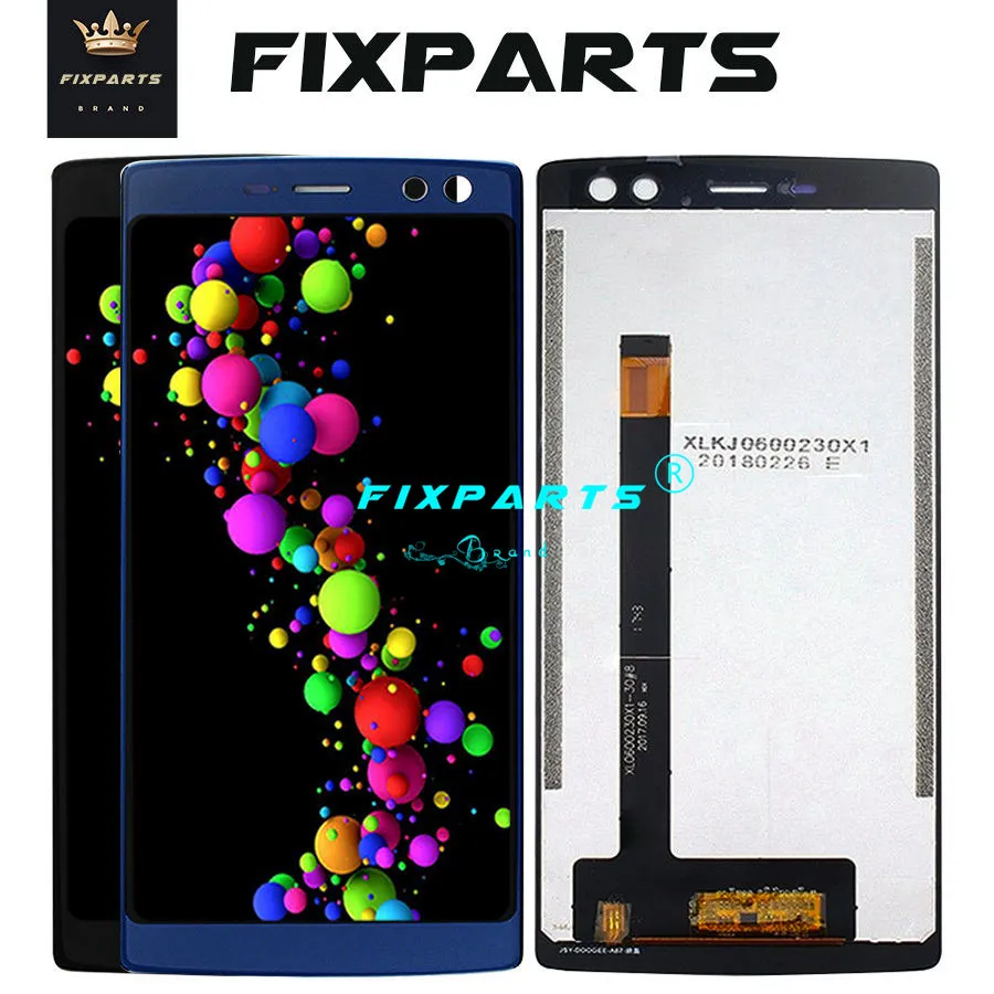 Tela de Toque para 6.0 Doogee Display Digitador Assembléia bl 12000 Doogee Pro Preto - Azul Peças Reposição Bl12000 Lcd 2 Para 6.0 doogee bl12000 display lcd tela