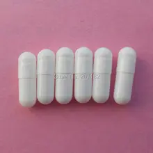 10000 шт./упак.) Размер 0 белый/белый цвет HPMC овощные вегетарианские капсулы, 0# вегетарианские пустые капсулы- сверху и снизу разделены