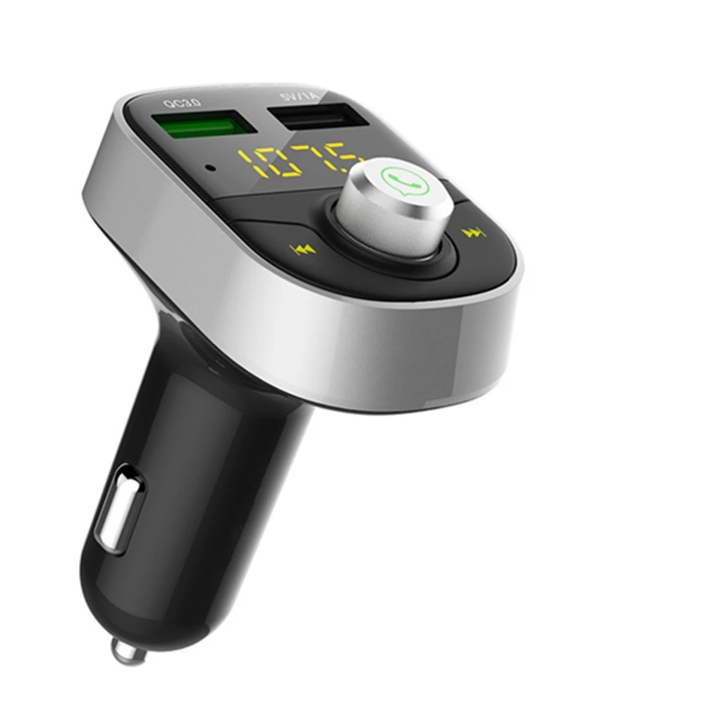 2 Ports USB Car Charger with Car FM Bluetooth Mp3 Player Car Bluetooth