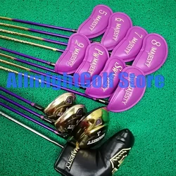 Palos de Golf para Mujeres Maruman Majestad Prestigio 9 Golf Juego Completo Controlador + Maderas + Conjunto de Hierro con Eje de Grafito L Flex Headcover Palos de Golf para Mujeres Maruman Majestad Prestigio 9 Golf Juego Completo Controlador + Maderas + Conjunto de Hierro con Eje de Grafito L Flex Headcover