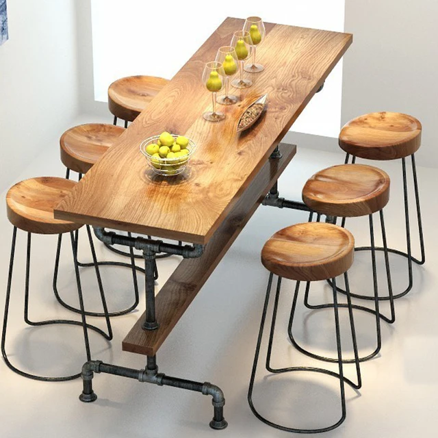 The Village Of Retro Furniture Vintage Metal Bar Table Anti Rust The Village Of Retro Furniture Vintage Metal Bar Table Anti Rust Treatment