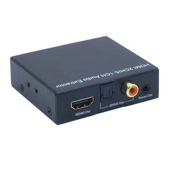 

New High quality HDMI V1.4 support 4K*2K HDMI audio extractor HDMI to audio spdif converter HD Audio Converter