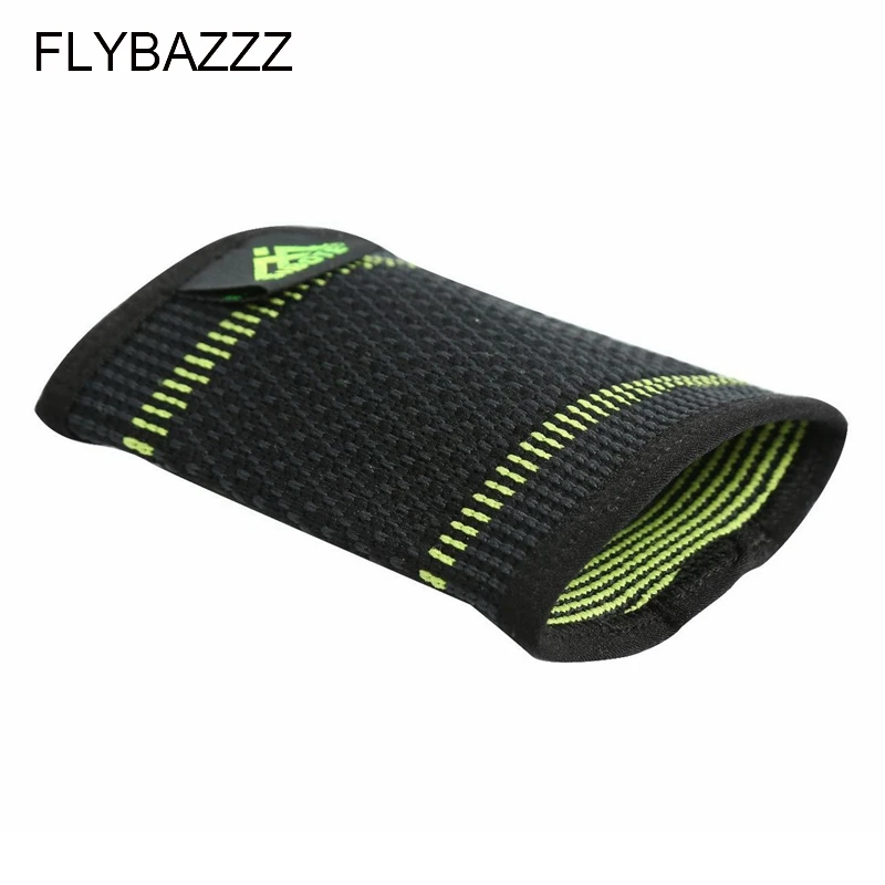 FLYBAZZZ 1 Piece Elastic Sport Bandage Wristband Hand Gym Support Wrist Brace Wrap Tennis Cotton Weat Band Fitness Powerlifting (5)