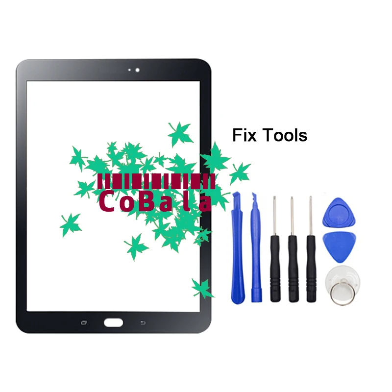 1 шт. переднее стекло для Samsung Galaxy Tab S3 9 7 2017 T820 T825 T827|glass lens|front glasstouch screen glass |