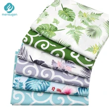 6 шт. 1" х 22"/46 см x 56 см Fat кварталы монстера Palm LeavesCotton ткань для лоскутное шитье ручной рукоделие Материал