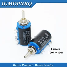 1 шт. WXD3-13-2W 100r 200r 220r 470r 680r 1K 2,2 K 3,3 K 4,7 K 5,6 K 6,8 K 10K 22K 33K 47K 100K Ohm WXD3-13 2 Вт раны потенциометр