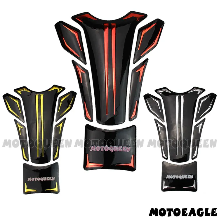 3d Motorcycle Gas Fuel Tank Pad Cover Protector Decals Stickers For