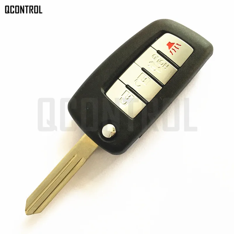 QCONTROL дистанционный Автомобильный ключ Обновлен для NISSAN Almera Altima Note Qashqai Xterra X-Trail солнечное сильфи Tiida Titan Alarm 315 МГц