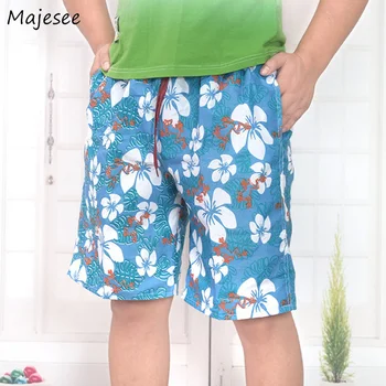 

Shorts Men 2020 Summer Printed Various Color Leisure Pockets Loose Board Short Mens Korean Style Trendy Cotton Students Daily